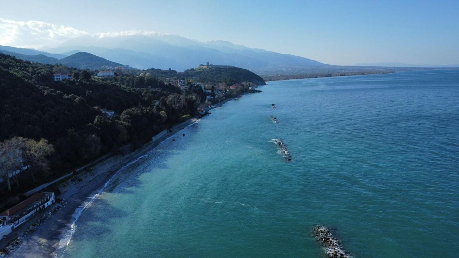 Manos Kritikakis Apartments Platamonas Bagian luar foto